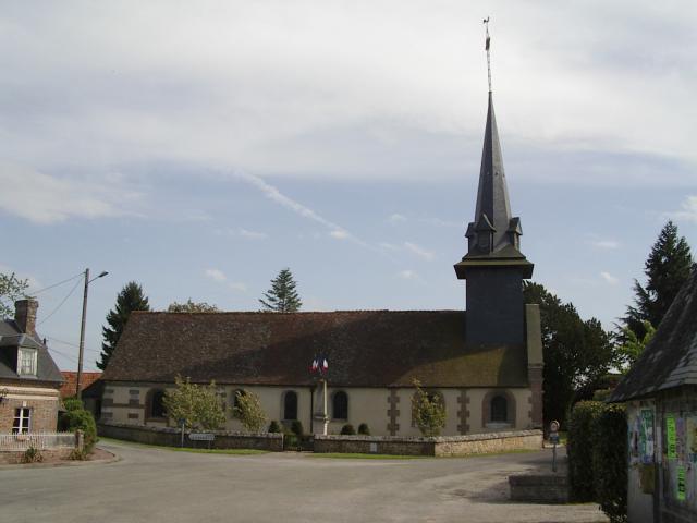 Eglise de Le-Noyer-en-Ouche (France, Eure)