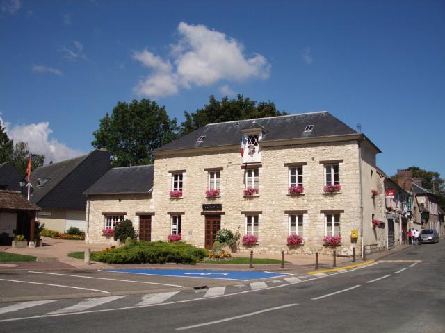 La mairie de Saint-Just (Eure)
