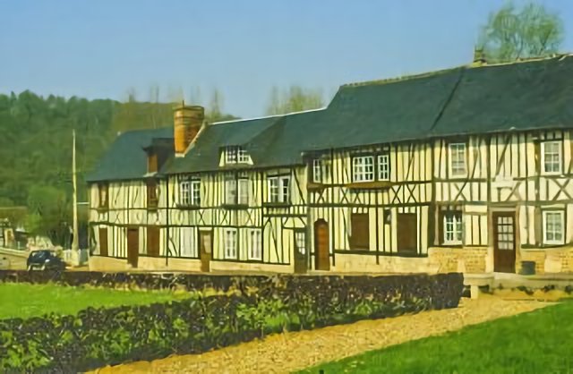 Normandië: Gastenverblijven van de abdij in Le Bec-Hellouin