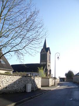 L'église de saint vincent des bois (Eure)