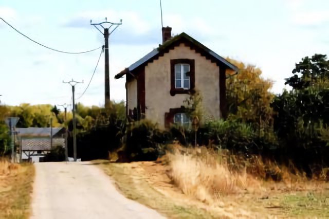ancienne ligne Evreux-Verneuil (la maison du garde-barrières)