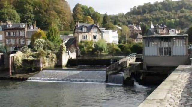 France: Pont Audemer - L'écluse