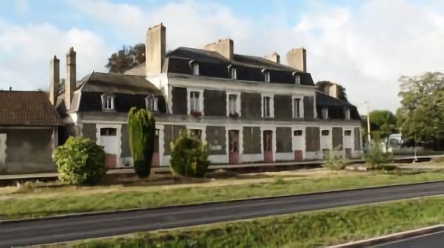 France: Pont Audemer - La gare