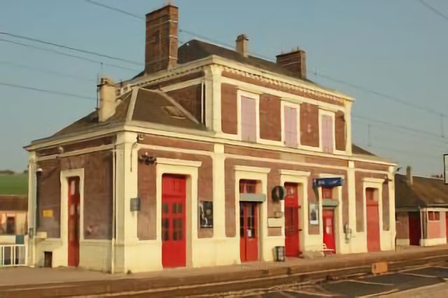 La gare de Bueil