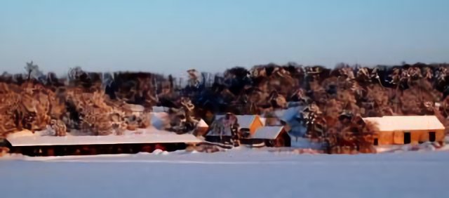 Paysage de neige
