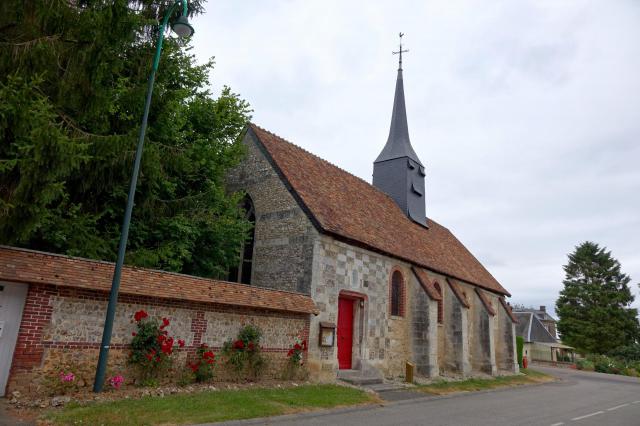 Église Saint-Nicolas de La Haye-de-Calleville, Eure, France