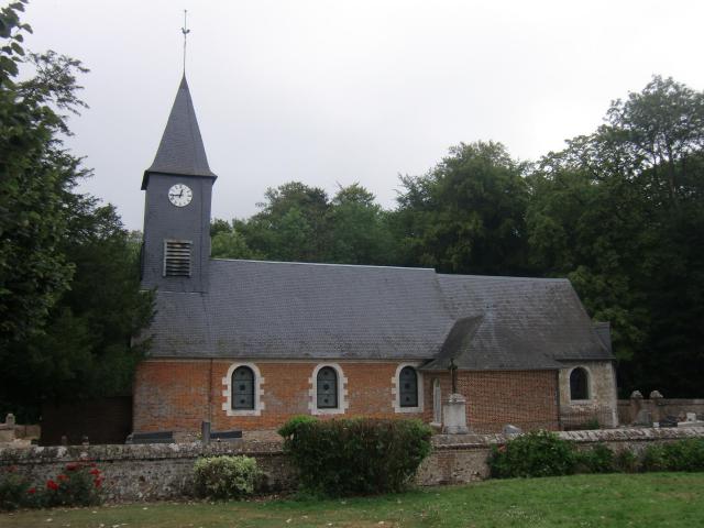 Eglise de Bosc-Bénard-Commin (Eure, Normandie, France)