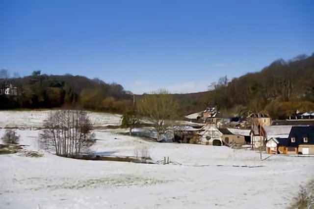 neige à St Cyr la campagne
