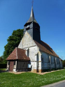 Tilleul-Dame-Agnès (Eure, Fr) église Saint-Martin