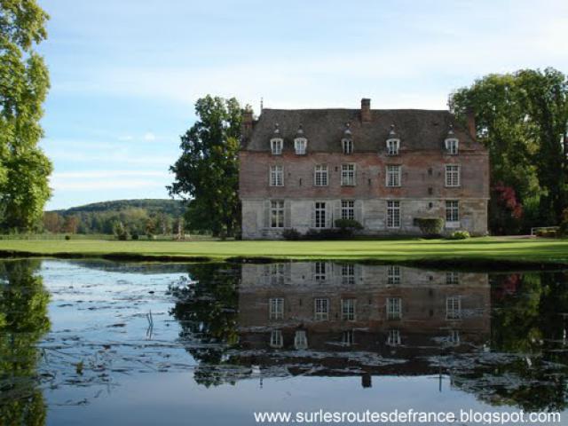 Heudreville-sur-Eure - Le Manoir, XVIIe, XVIIIe (Part. ISMH) et son Reflet