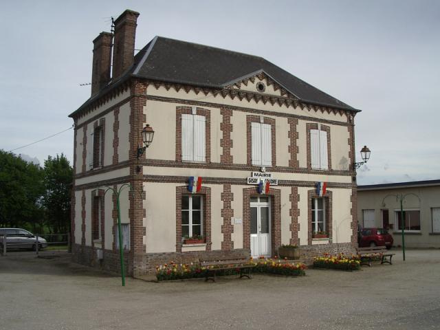 Mairie de Gisay-la-Coudre (France, Eure)