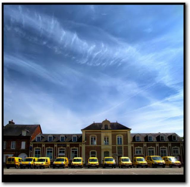 Photo poste moderne