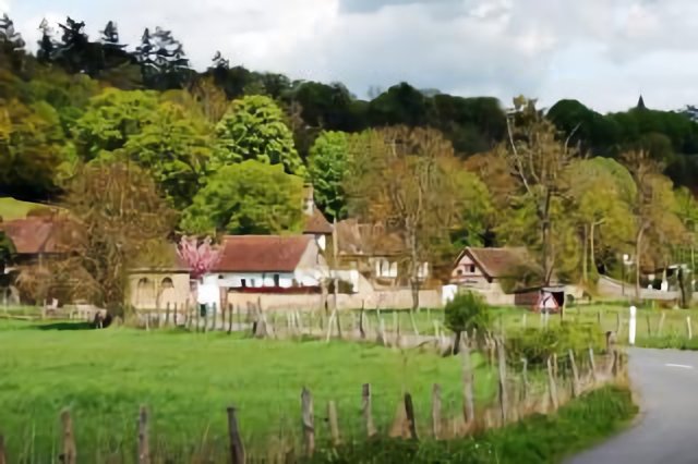 Les Forges vu de la route