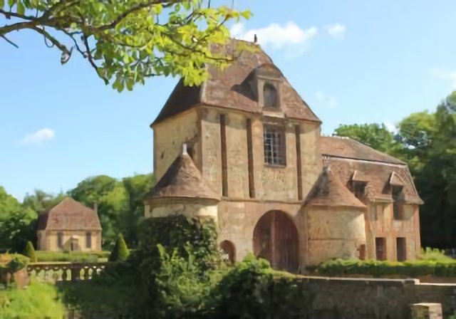 Entrée du château.