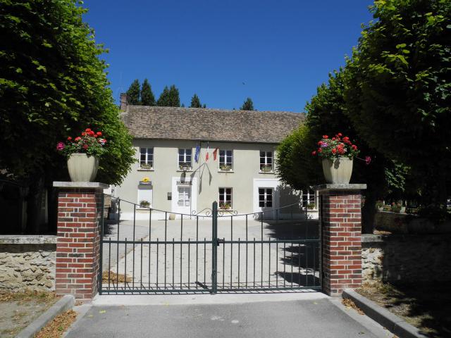 La mairie d'Houlbec-Cocherel (Eure)