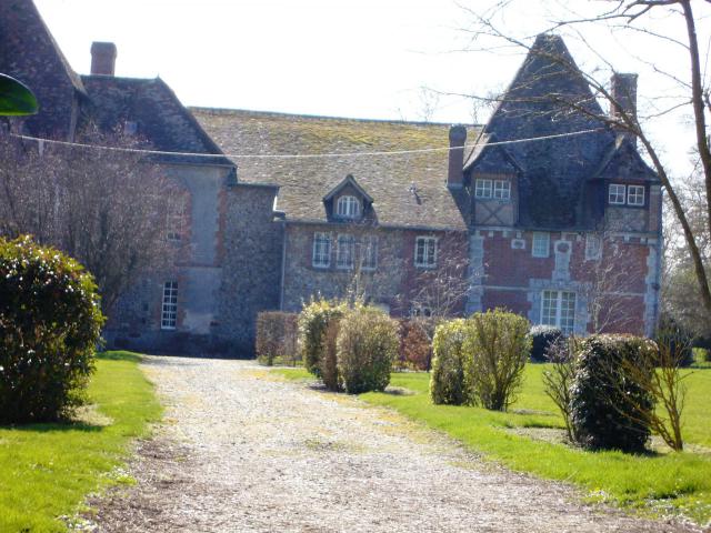 Saint-Aubin-sur-Risle Castle at Ajou, Normandy