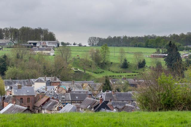 Motte féodale du château de Montreuil-l'Argillé.
