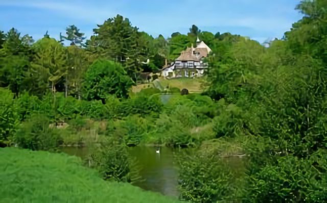 France-Normandie-cocherel-vue depuis le train touristique