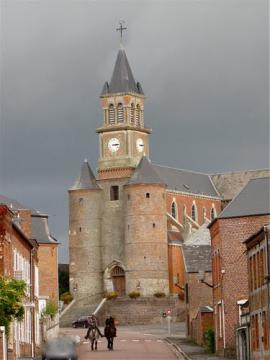 Eglise fortifiée d'Origny-en-Thiérache by Marie-France Bourlet (www.photoclicsansclaque.com)