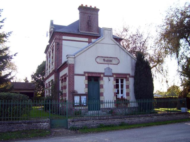 Mairie de Saint-Georges-du-Mesnil dans l'Eure (27).