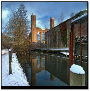 Ancienne filature Le Vavasseur en hiver