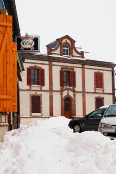 Illiers l'évêque sous la neige
