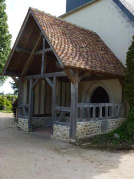 Bosrobert (Eure, Fr) porche de l'église
