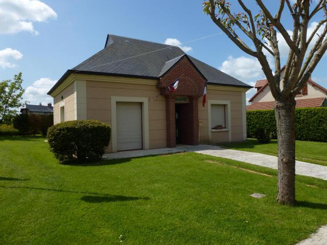 Saint-Meslin-du-Bosc (Eure, Fr) town hall
