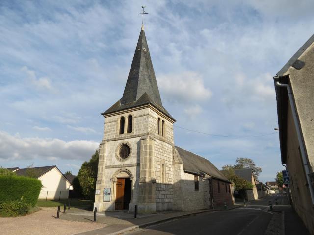 Église Notre-Dame-de-Bon-Secours de Courcelles-sur-Seine.