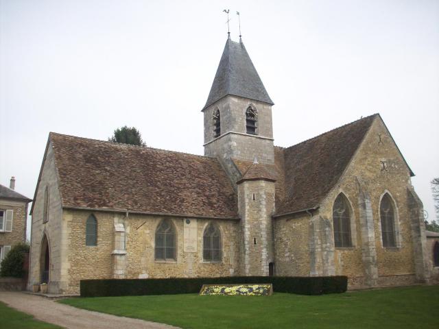 Église Saint-Denis d'Écos.