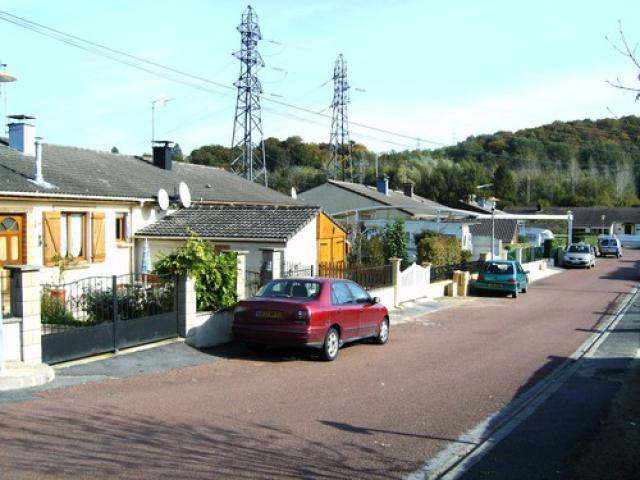 Vue du lotissement pavillonnaire de Saint Félix.