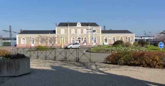 La gare SNCF de La Loupe.