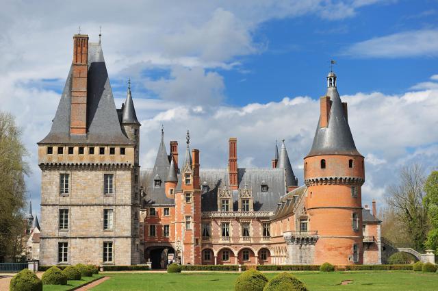 le Château de Maintenon, en Eure-et-Loir (France).