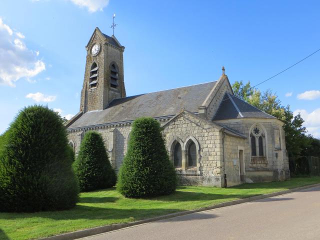 Vue générale de l'église