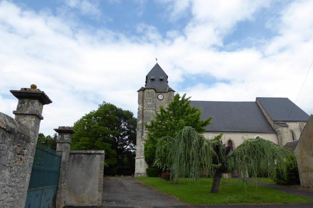 église Saint-Pierre, Lumeau, Eure-et-Loir, France.