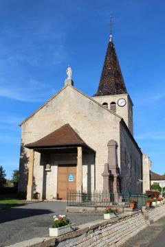 Église Saint-Sébastien de Boz.