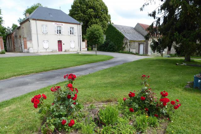 mairie de Poupry, Eure-et-Loir, France.