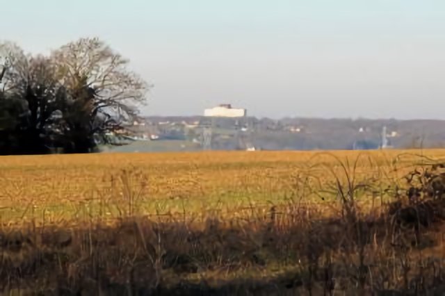 L'hôpital de Dreux vu d'ici