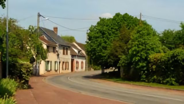 Le virage d'Ecluzelles