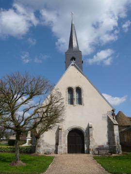 Église de Croisilles, Eure-et-Loir (France).