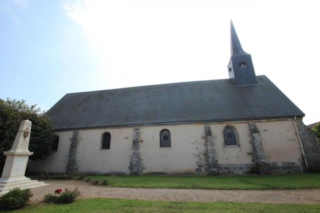 Église de Croisilles (Eure-et-Loir) en France.