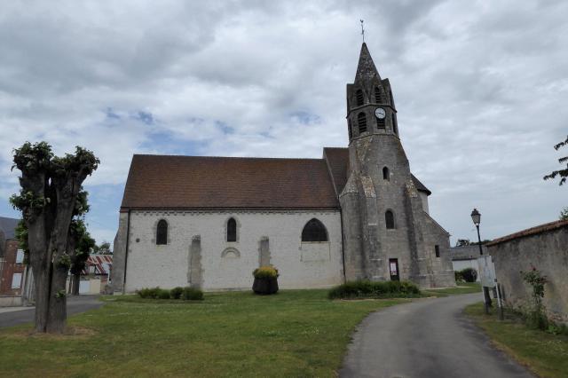 église Saint-Martin, Viabon, Eure-et-Loir, France.