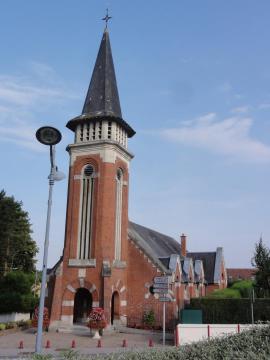 Fayet (Aisne) église