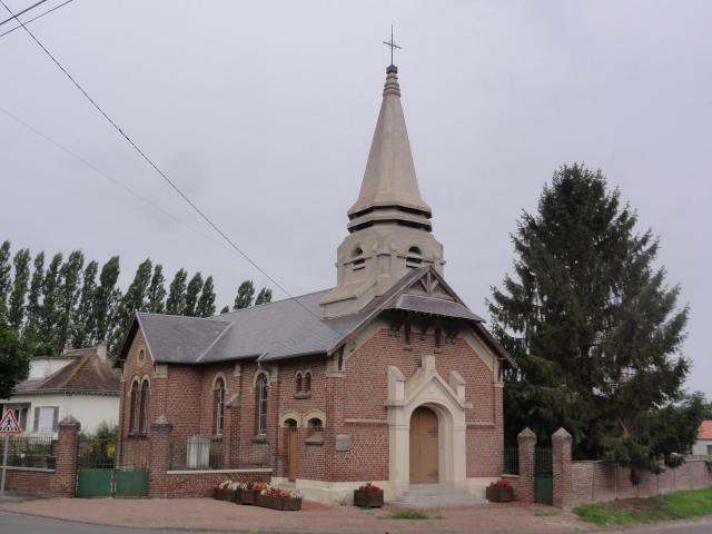 Hinacourt (Aisne) église Notre-Dame