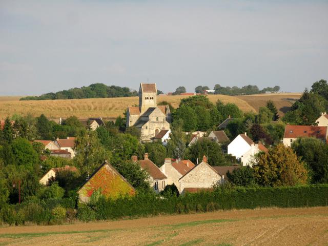 Latilly (Aisne, France) - Panorama sur la localité. . .
