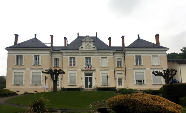 Image de Reyrieux, Ain, France en avril 2017.