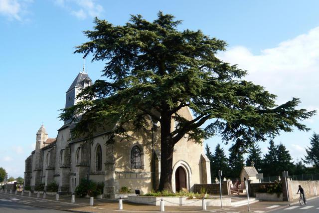 église Saint-Hilaire de Mainvilliers, Eure-et-Loir (France).