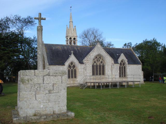Chapelle Notre-Dame de Tréminou, commune de Plomeur, Finistère, Bretagne, France