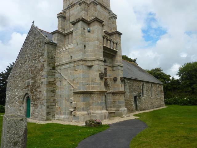 Plabennec : la chapelle de Locmaria (sauf le clocher).