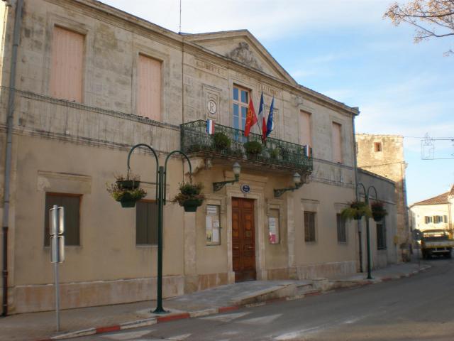 La mairie de Redessan (Gard)